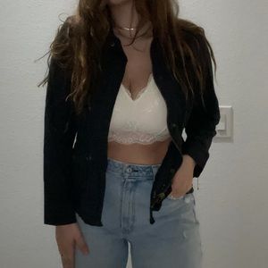 NEW Navy blue cargo jacket